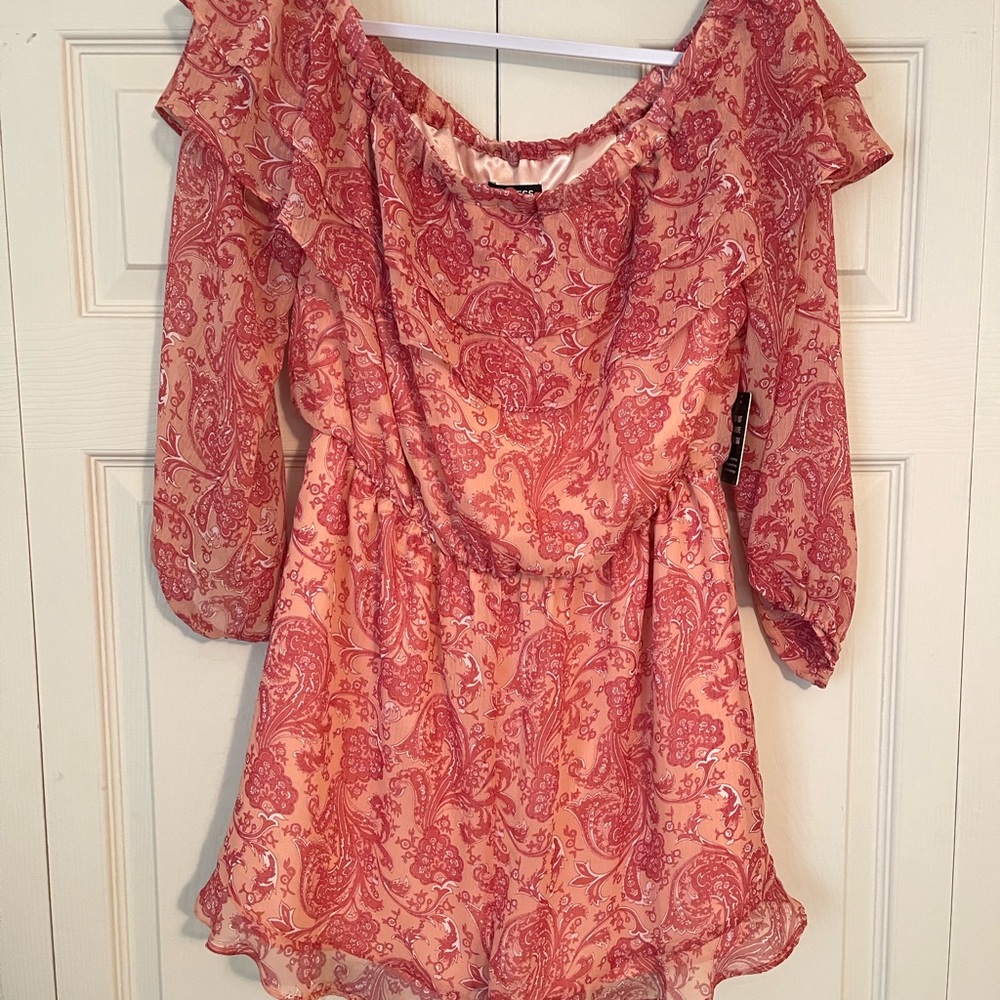Express Off the Shoulder Romper